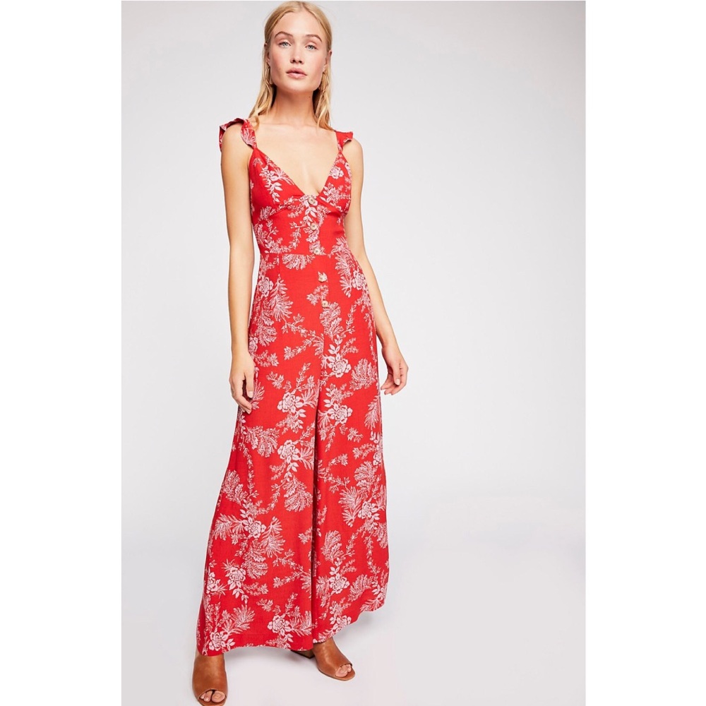 Free People Be The One Maxi Jumpsuit